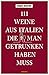 111 Weine aus Italien, die ...