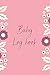 Baby Log Book, Perfect Gift For New Parents Or Nannies. Baby ... by Sofia Stone