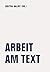 Arbeit am Text
