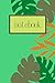 Notebook: Green Leafy Desig...