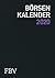Börsenkalender 2020