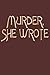 The Murder She Wrote Notebo...