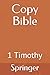 Copy Bible: 1 Timothy