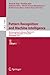 Pattern Recognition and Machine Intelligence by Bhabesh Deka