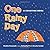 ONE RAINY DAY - Board Book for Children 1-3 years