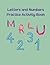 Letters and Numbers Practice Activity Book by Creative Papyrus