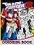 Transformer Coloring Book: Creative An Adorable For Wonderful Boy Most Amazing Original Birthday Present / Adult Books Men And Women