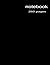 notebook 260 pages: lined blank notebook with 260 pages-size 8.5×11 inches