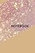 Classy Abstract Pink Gold Sparkle Notebook: Luxury Gold Pink Sparkle Stripe Notebook