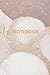 Classy Gold Pink Neutral Notebook: Luxury Style Pale Neutral Sparkle Circles (Pretty Pink Gold Journal or Notebook)