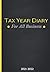 Tax Year Diary for all Business 2021-2022: What You Need to Make It Easy for Accountant | Week on Two Pages a5