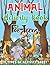 Animal Activity Book For Teens: Animals Fun cute Kids Workbook Game , large print For Learning, Animals Coloring, Dot Connect, Mazes, Word Search and More! 75+ pages of Animals fun For Teens