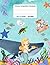 Mermaid Primary Composition Notebook grades k-2: Primary Composition Notebook with picture space | top half blank: Handwriting Practice Paper | ... Mermaid (Preschool K-2 Handwriting Practice)