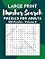 Large Print Number Search Puzzles For Adults: Number Search Puzzle Book Large Print With 100 Puzzles, One Puzzle Per Page, Volume 2