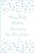 Happy First Wedding Anniver...