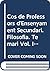 Cos de Professors d'Ensenyament Secundari. Filosofia. Temari Vol. III.