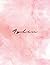 Aylin: Notebook Personal Name Wide Lined Rule Paper | 8.5x 11 inch For Girl Student | Vol.461