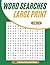 Large Print Word Search Puzzles by Natarajan M