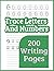 Trace Letters And Numbers by Take Notes Guide