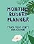 Monthly Budget Planner by Simone Cooper