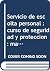 Servicio de Escolta Persona...