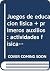 Juegos de Educación Física ...