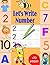 Let's Write Number: wipe-cl...