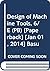 Design of Machine Tools