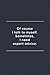 Of Course I Need to Talk to Myself. Sometimes, I need expert advice.: Blank Lined Journal Notebook (110 pages/ 6x9 inch)