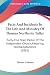 Facts And Incidents In The ...