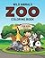 Wild Animals Zoo Coloring B...