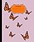 Notebook: Cute Colorful Butterfly College Ruled Lined Pages (Composition Book, Journal)