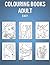 Colouring Books Adult Easy:...