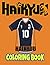 Haikyuu coloring book by Rosa Jones