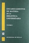 Encabezamientos d...