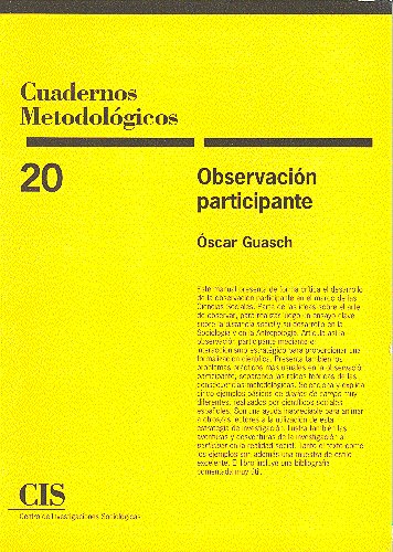 Observación participante (Paperback)