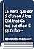 La nena que sorti d'un ou (...