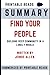 SUMMARY FIND YOUR PEOPLE by PRINTABLE READS