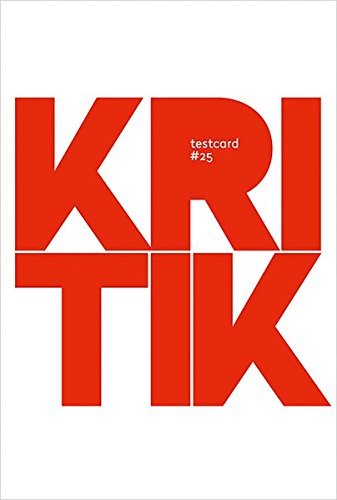 testcard #25: Kritik: Beiträge zur Popgeschichte (Paperback)