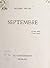 Septembre by Jacques Delval