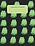 Composition Notebook: Cute green frog composition notebook for kids