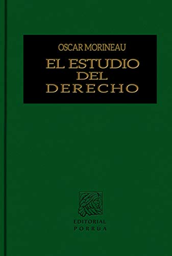 ESTUDIO DEL DERECHO, EL (Hardcover)