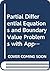 Partial Differential Equations and Boundary Value Problems with Applications