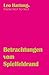 Betrachtungen vom Spielfeldrand by Leo Hartong