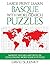 Large Print Learn Basque with Word Search Puzzles: Learn Basque Language Vocabulary with Challenging Easy to Read Word Find Puzzles