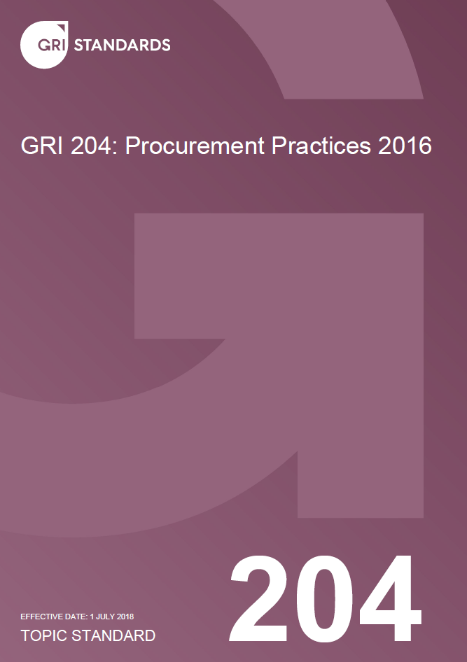 GRI 204: Procurement Practices 2016