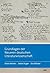 Grundlagen der Neueren deutschen Literaturwissenschaft