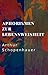 Arthur Schopenhauer: Aphorismen zur Lebensweisheit (German Edition)