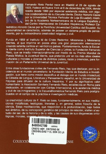 CRISTO HOY. CRITERIO DE CREDIBILIDAD Y EL DON DE LA FE (Paperback)