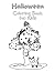 Halloween Kids Coloring Book by Carson Gibbs